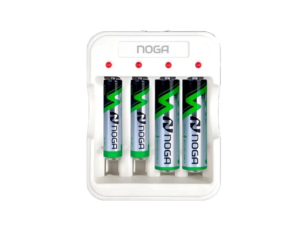 &uu CARGADOR PILA AA Y AAA NOGA NG-5300